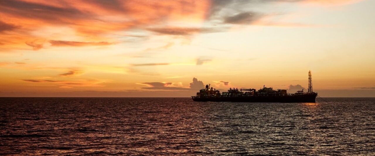 CEIBA FPSO at sunset